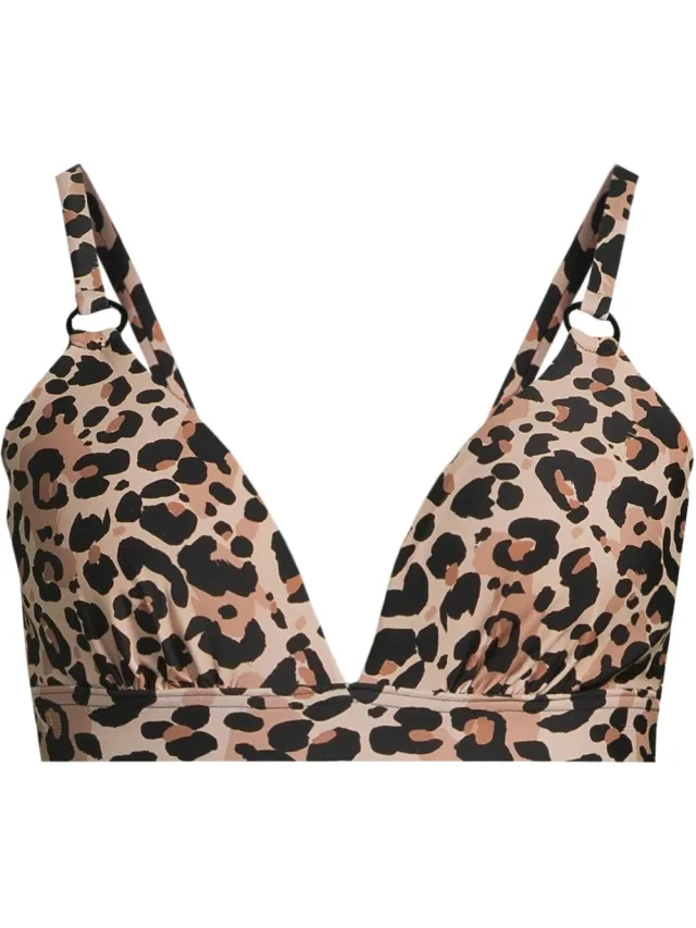 BEACHWAVE voorgevormde beugel bikinitop beige/zwart, foto 2
