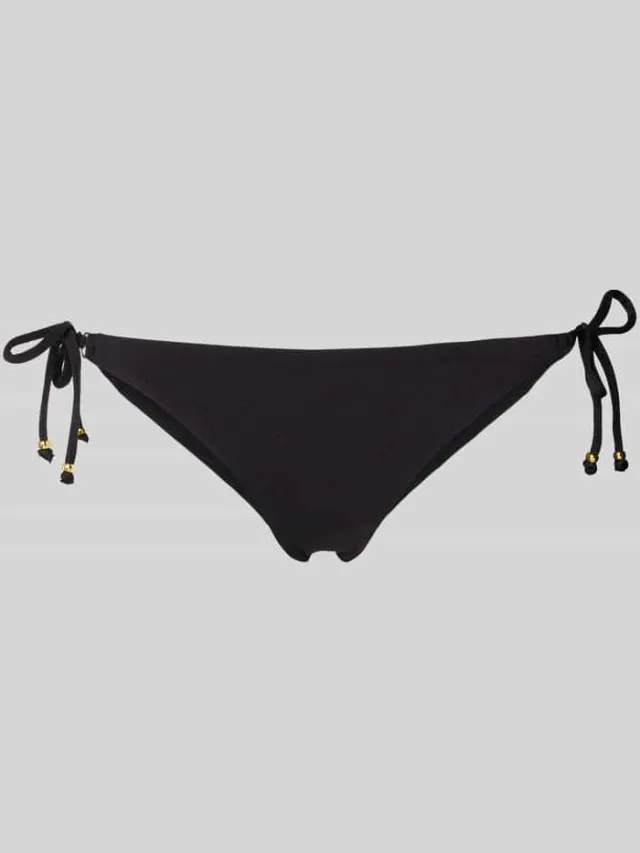 banana moon Bikinibroekje met zijdelingse rijgvetering Zwart