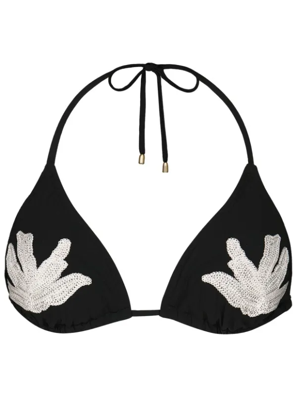 Barts Women's Zimbra Triangle - Bikinitop, zwart