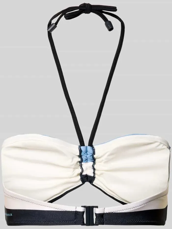 Marc O'Polo Bikinitop met halter donkerblauw, foto 3