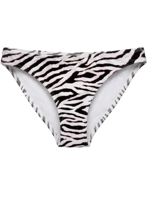 banana moon Women's Duca Wildjungle - Bikinibroekje, grijs/wit