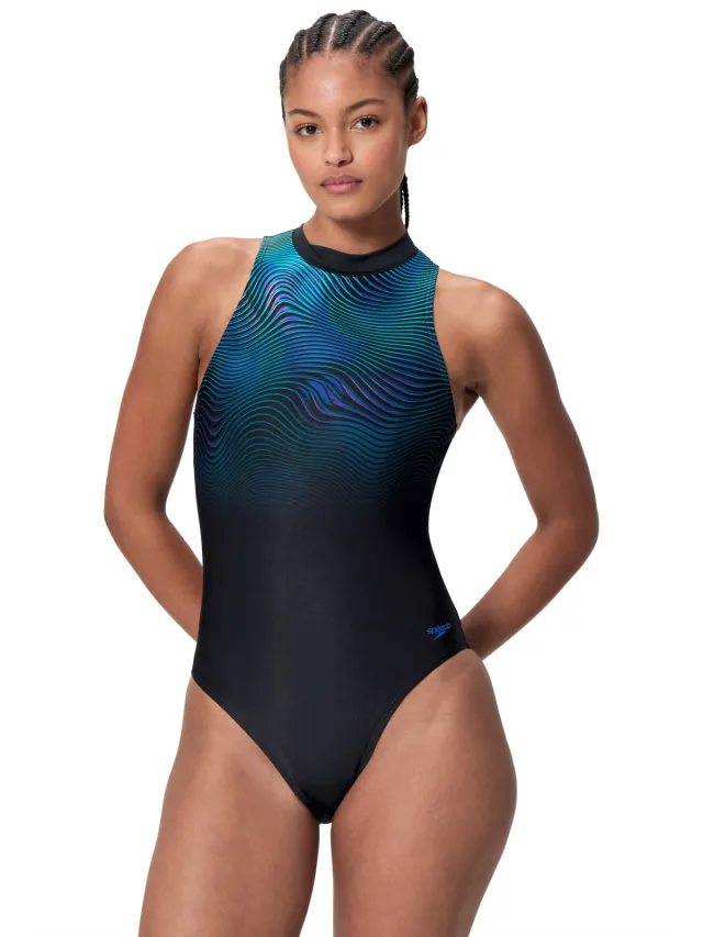 Speedo Endurance Pro sportbadpak Hydrasuit zwart/blauw