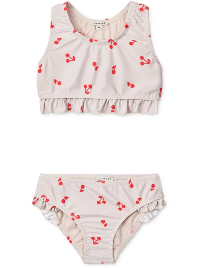Liewood Bellamy Bikini Set Cherries / Sandy