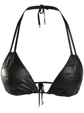 Calvin Klein Core Tonal Logo Triangle Bikini Bra * Actie * Zwart