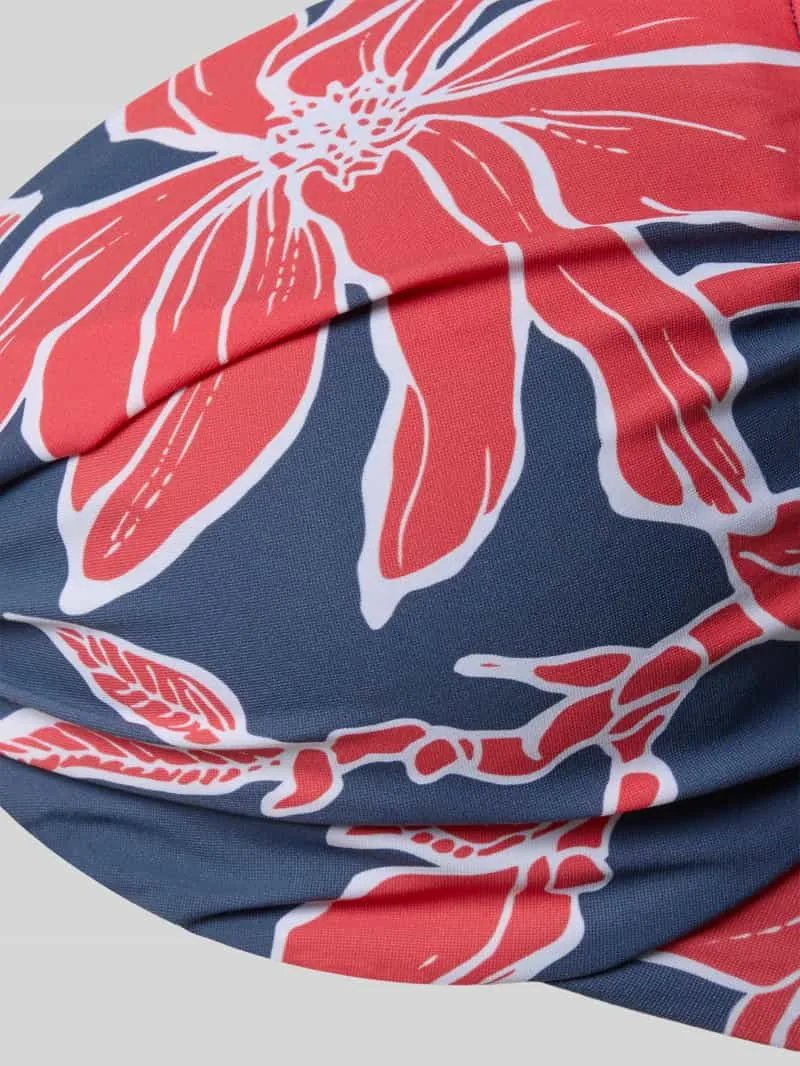 Barts Bikinitop met knoopdetail model 'Camolo Underwire' blauw, foto 3