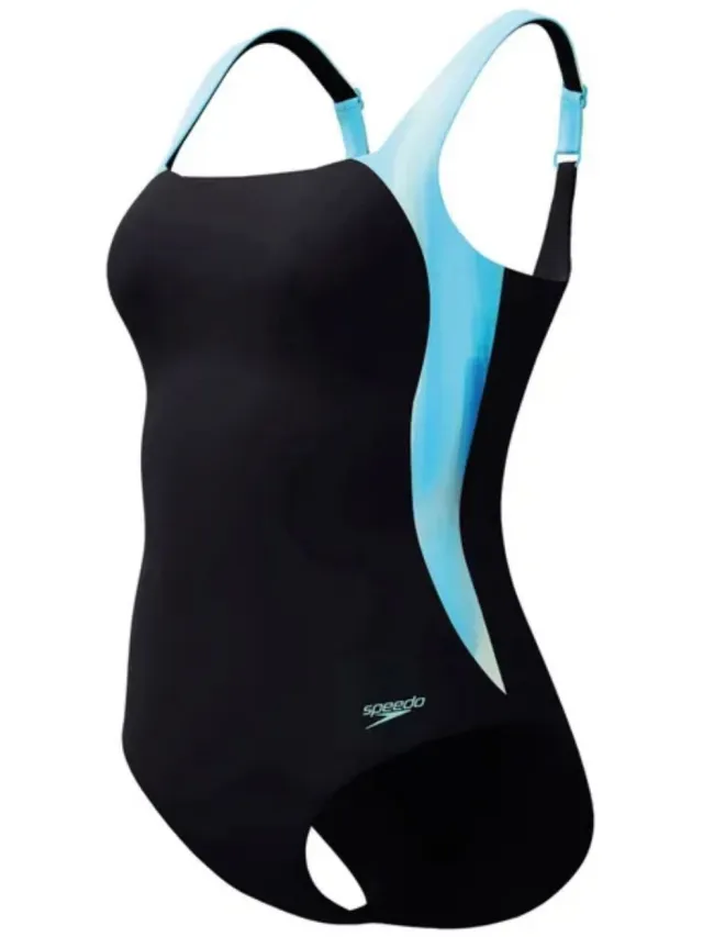 Speedo Eco Lunalustre PR Shaping badpak zwart
