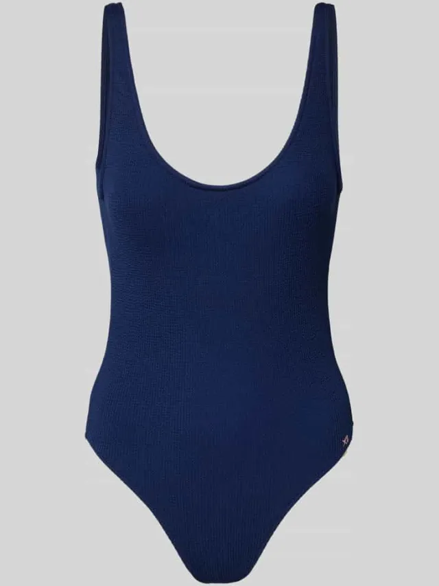 banana moon Badpak met labeldetail model 'BELMAR' donkerblauw, foto 2
