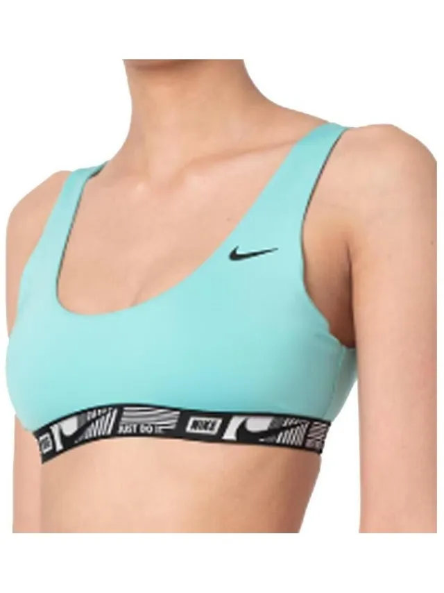 Nike Banded bikinitop groen
