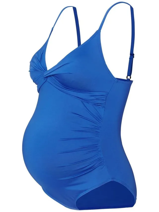 Noppies zwangerschapsbadpak blauw