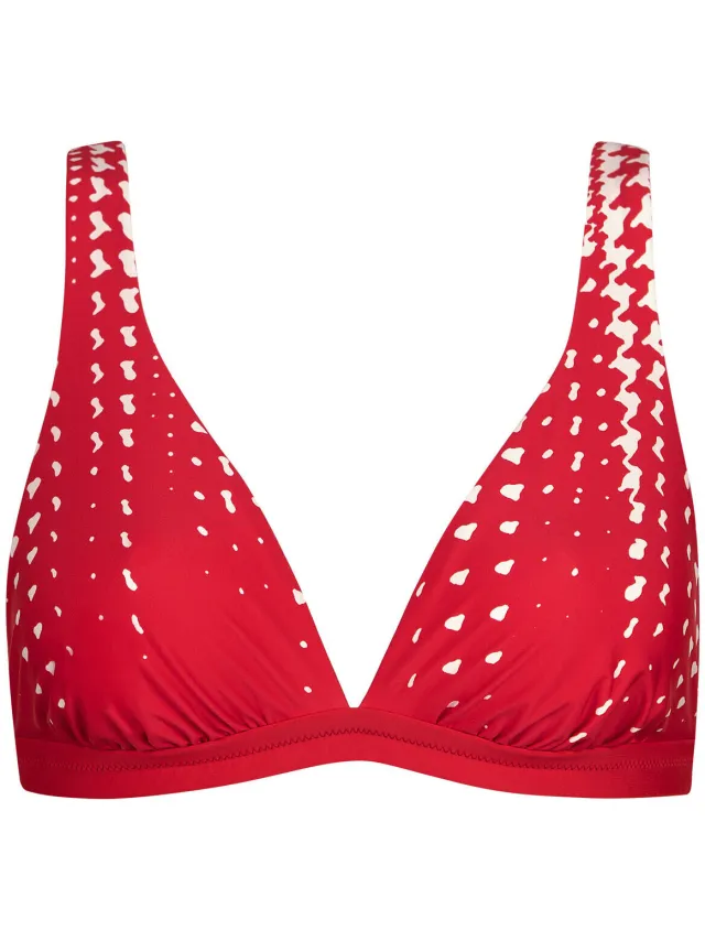 Lisca Quito triangle-topje zonder beugels rood