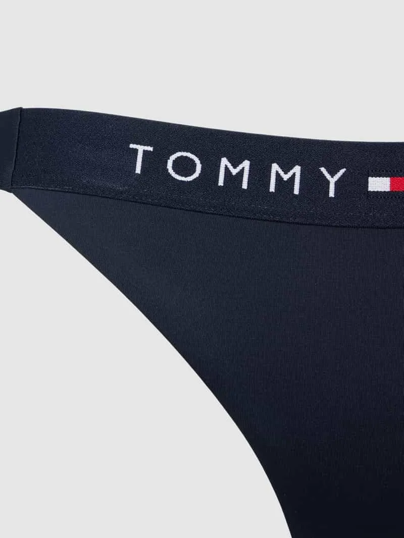 Tommy Hilfiger Bikinibroekje met zijdelingse rijgveters model 'ORIGINAL' marineblauw, foto 2