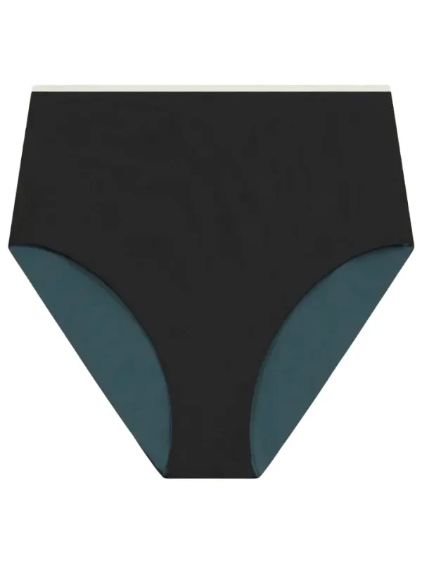 MYMARINI Women's Highwaist Shorts - Bikinibroekje, zwart