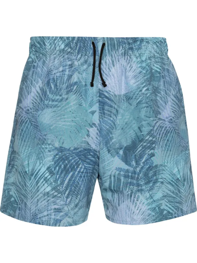 TRIGEMA Classic Fit zwemshort blauwgroen Klimop