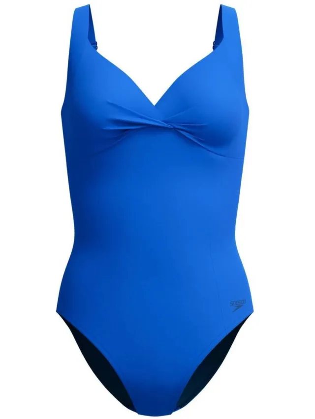 Speedo Badpak Speedo Shaping Cross Knot Blauw