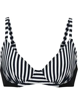 Abecita Salt and Pepper Wire Bra bikinitop Zwart,Versch.kleure/Patroon