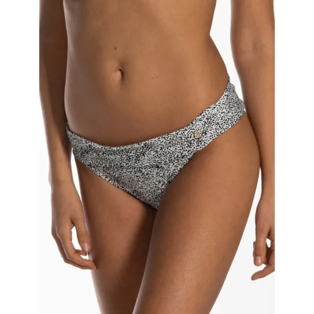 Beachlife Sprinkles bikinislip met bandje zwart