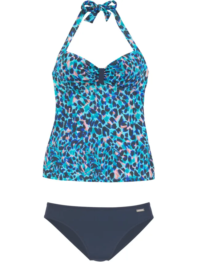tankini turquoise geprint, foto 2