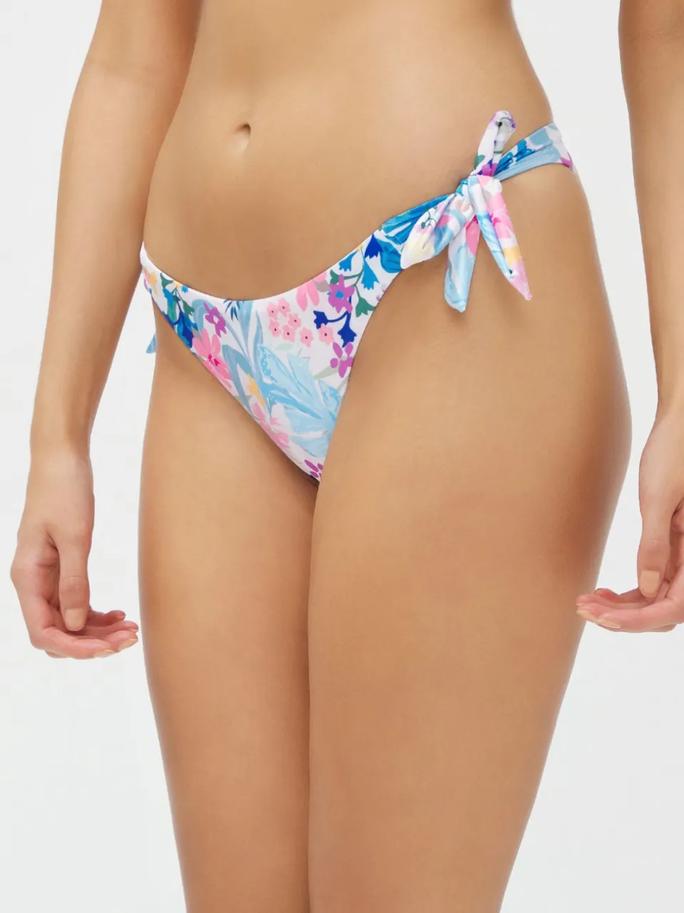 Penti Bloemige Lage Taille Braziliaanse Bikini Onderbroek veelkleurig, foto 2