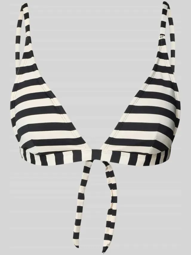 Barts Bikinitop met vetersluiting aan de achterkant model 'YADBOR' zwart, foto 2