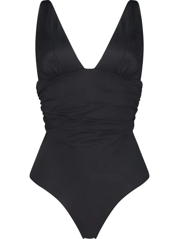 Hunkemöller 44 - Dames Badmode Badpak Luxe - Zwart