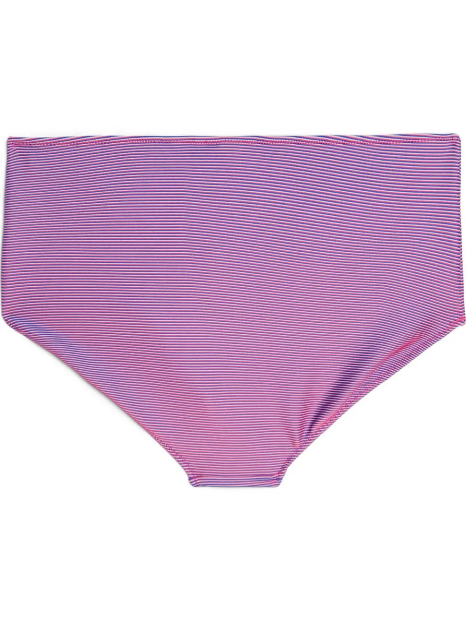 Zizzi high waist bikinibroekje SVARY met ribstructuur roze, foto 3