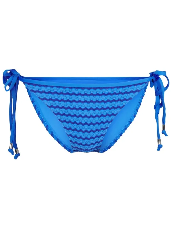 Seafolly Women's Hipster Tie Side - Bikinibroekje, blauw