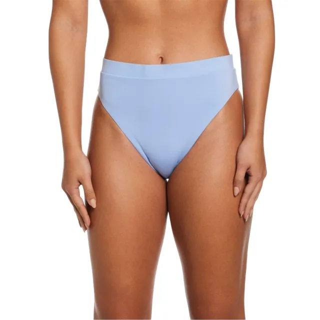 Nike Dames/dames Bikinibroekje met hoge taille (Bliss Blauw) Middelblauw