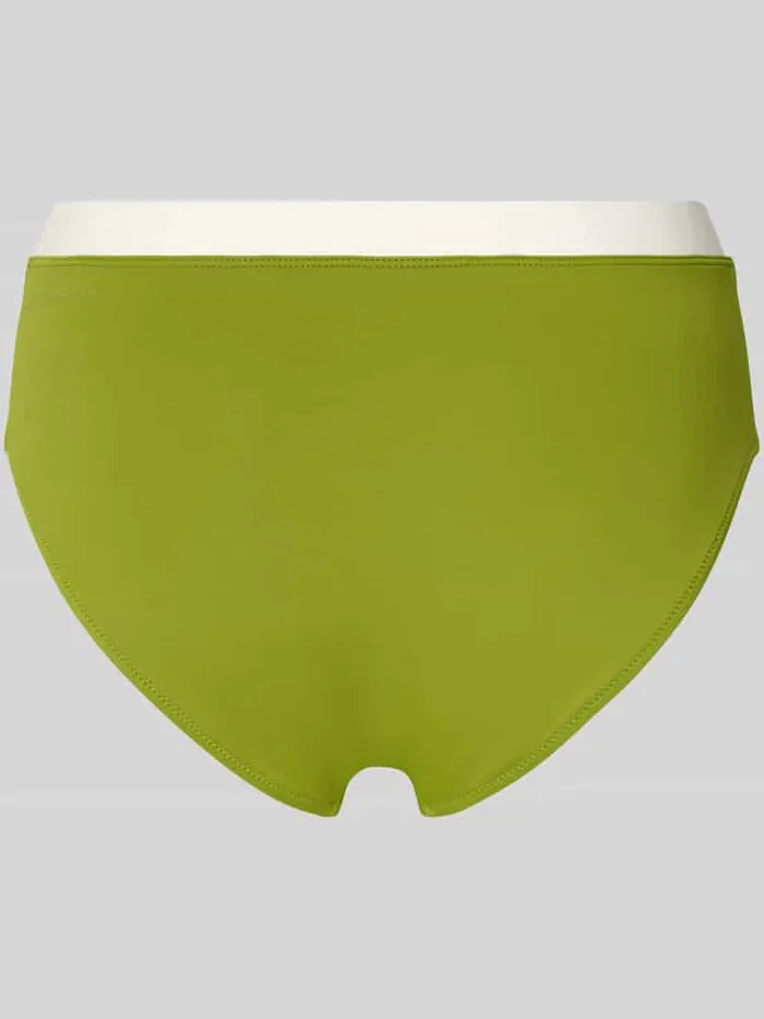 Marc O'Polo bikinibroekje met contrastband lichtgroen, foto 3