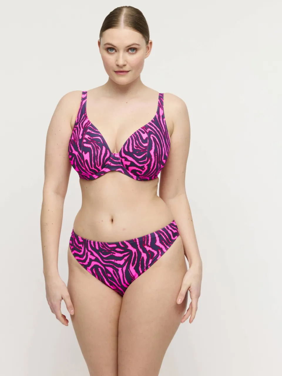 PrimaDonna brazilian bikinibroekje Malabo roze/donkerblauw, foto 4