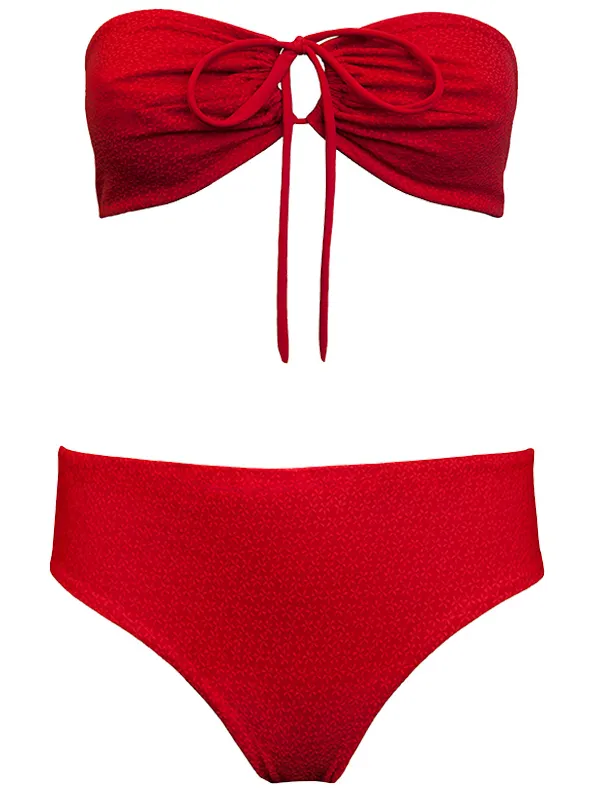 Anekdot dames vegan Bikiniset Versatile Core Geraniumrood rood, foto 2