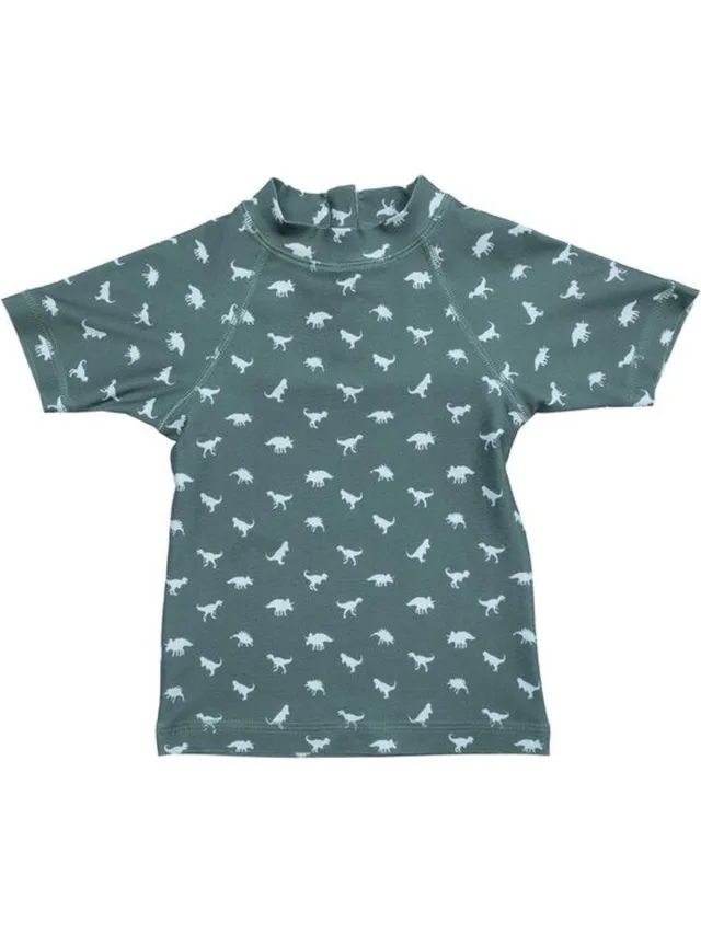 Slipstop UV Shirt – Dino groen - 8-9 yrs