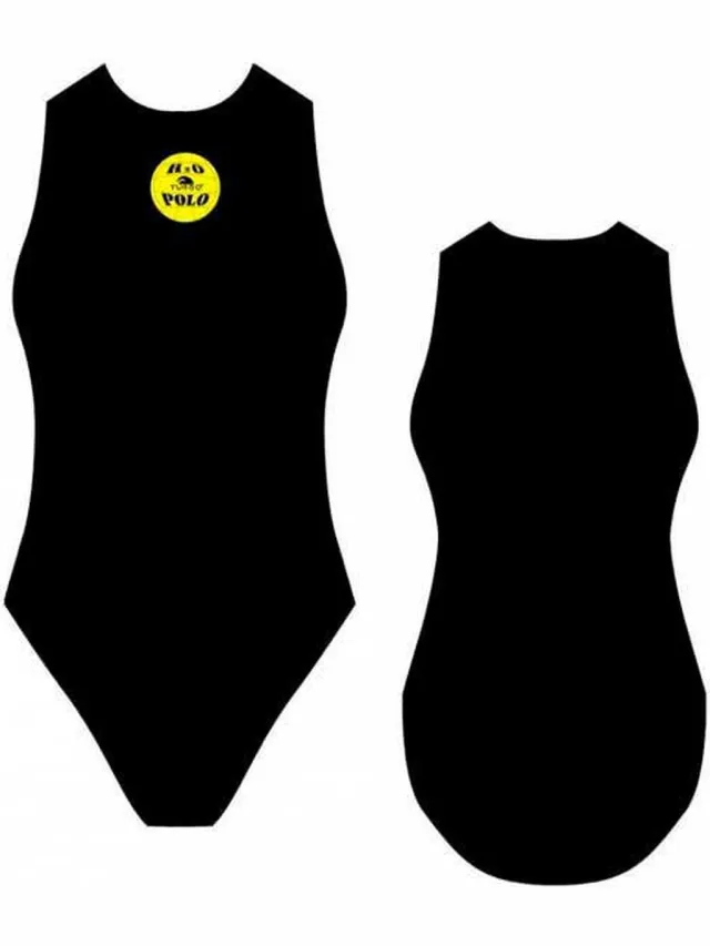 Turbo Basic Zwemkleding Zwart 4XL Vrouw Black