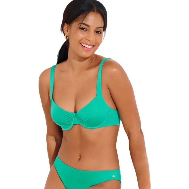 Lisca KARPATHOS Cheek beha-top met beugels groen