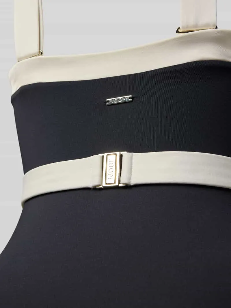 Joop! Badpak met brede bandjes model 'Blanca Beach' zwart, foto 2