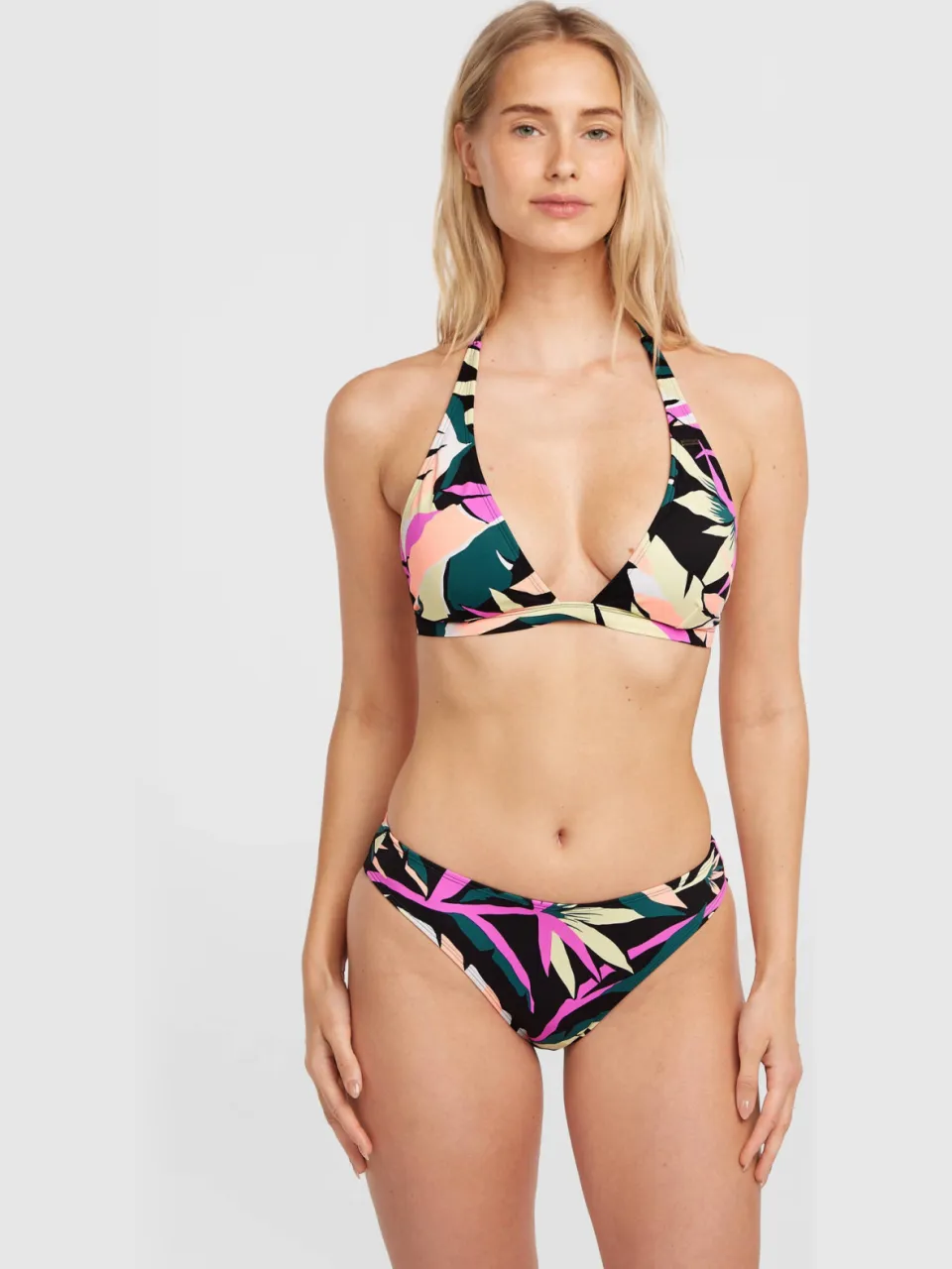 O'Neill voorgevormde halter bikini set Marga Cruz zwart/multi