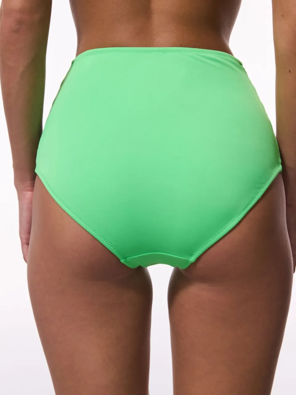 Penti Hoogzwaist Cut-Out Bikini Shorts limoengroen, foto 2