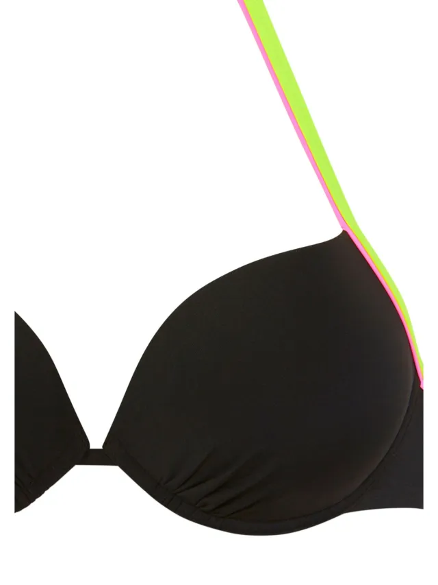 Push-upbikinitop zwart, foto 4