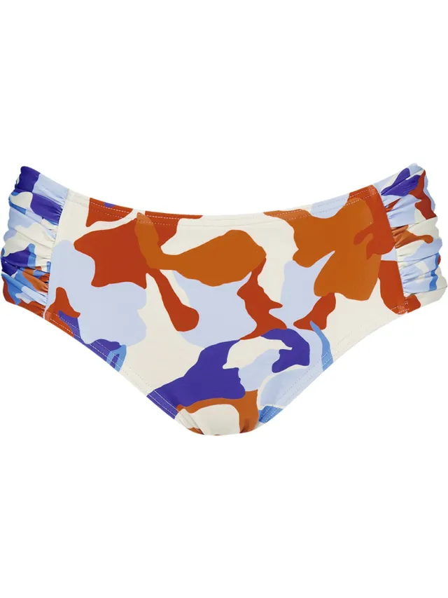 Barts Lunan Mid Waist Briefs Vrouwen Bikinibroekje - Blauw