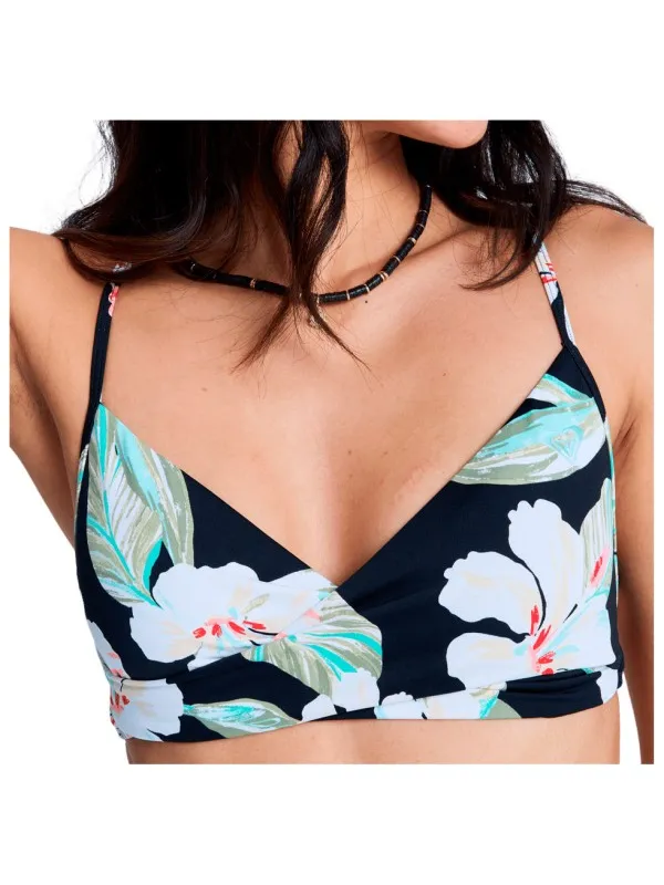 Roxy Women's PT Essentials Wrap Bra - Bikinitop, meerkleurig