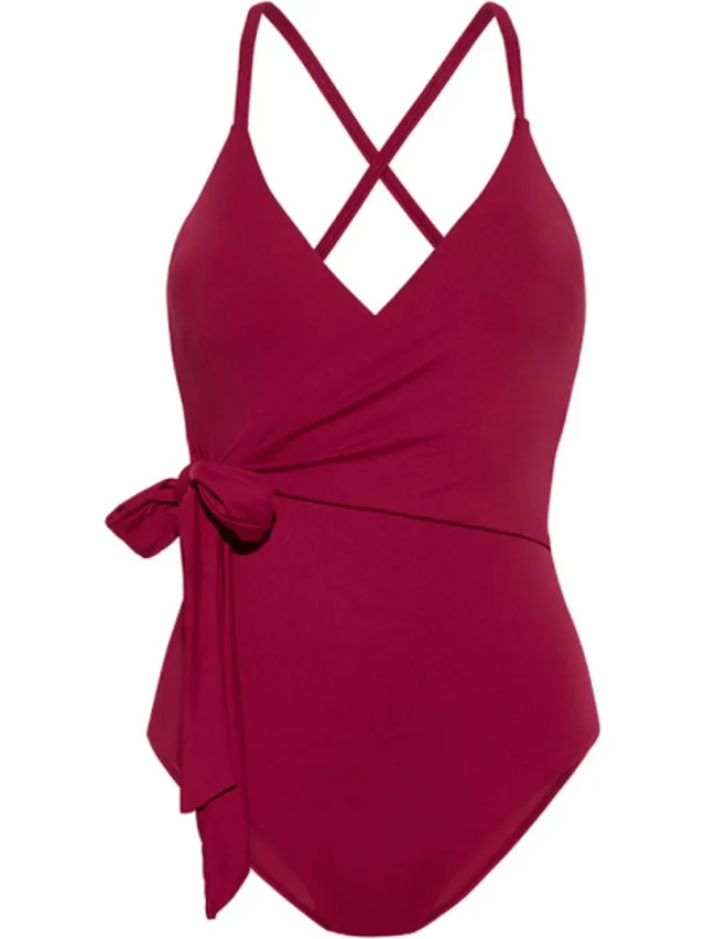 Cyell badpak voorgevormd - City Slick Sangria Rood