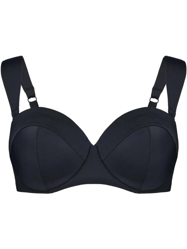 ESOTIQ Gia - Bikinitop - Balconettemodel - Zwart