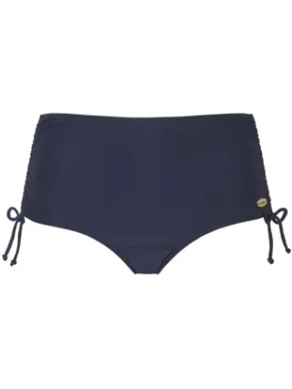 Damella Doris maxi bikinibroekje marineblauw Zwart,Blauw,Bruin