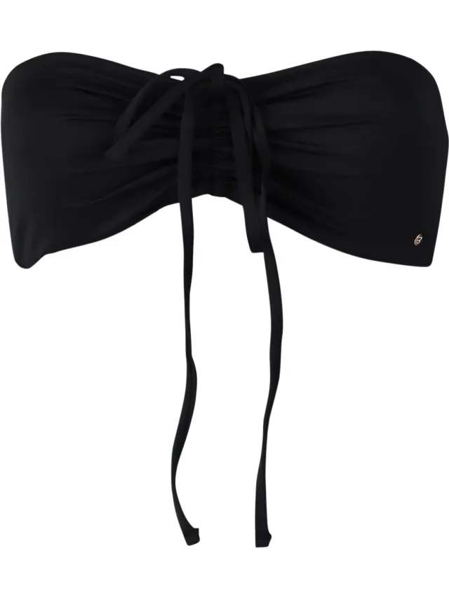 Brunotti Suus - Bikini Topje Black- Dames - Bandeau Bikini Top - Uitneembare Vulling - Multiway - 38