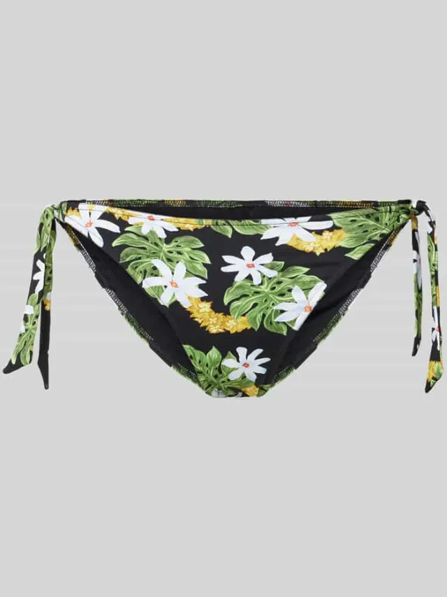 banana moon Bikinibroekje met strikdetail, model 'DASIA' Zwart