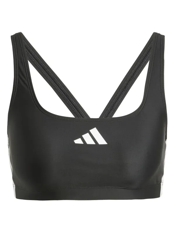 Adidas 3 Stripes Bold bikini zwart Grijs/Zwart