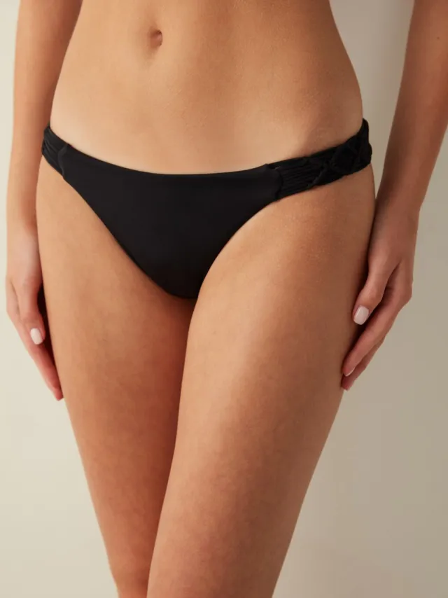Penti Helft-Hoge Hipster Bikini Onderstukken Zwart