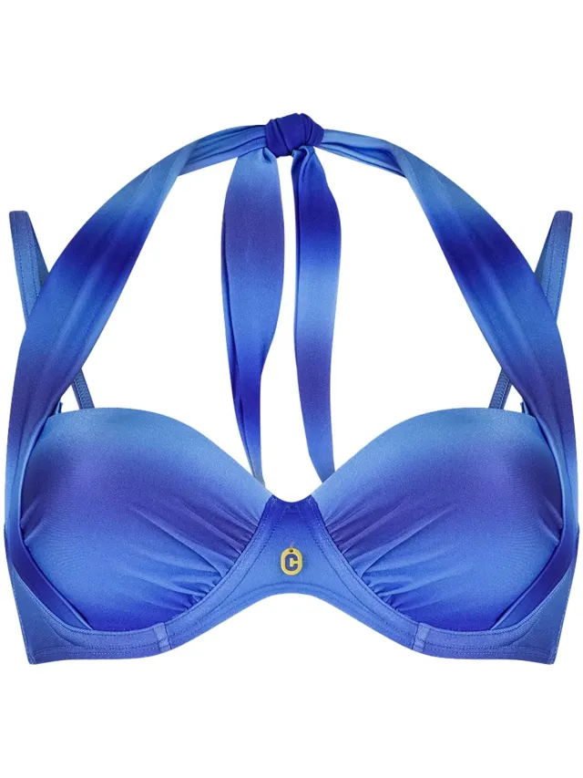 Ten Cate bikini top multiway faded blues voor Dames | Maat 38E (75E)