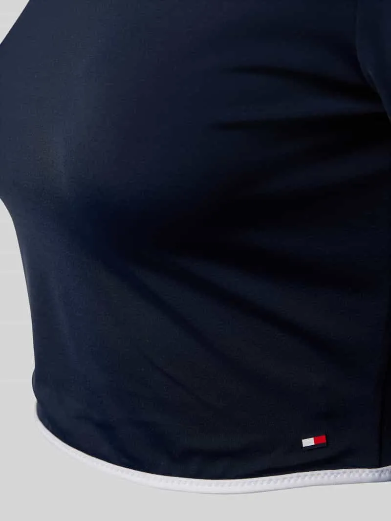 Tommy Hilfiger Bikinitop met lange mouwen marineblauw, foto 2
