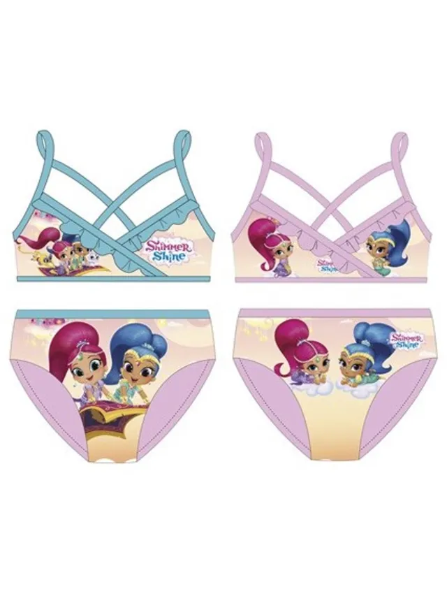 arditex Shimmer shine bikini groen rose