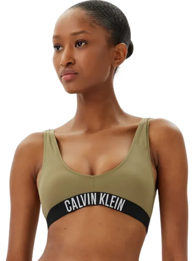 Calvin Klein Bralette-RP bikinitop groen
